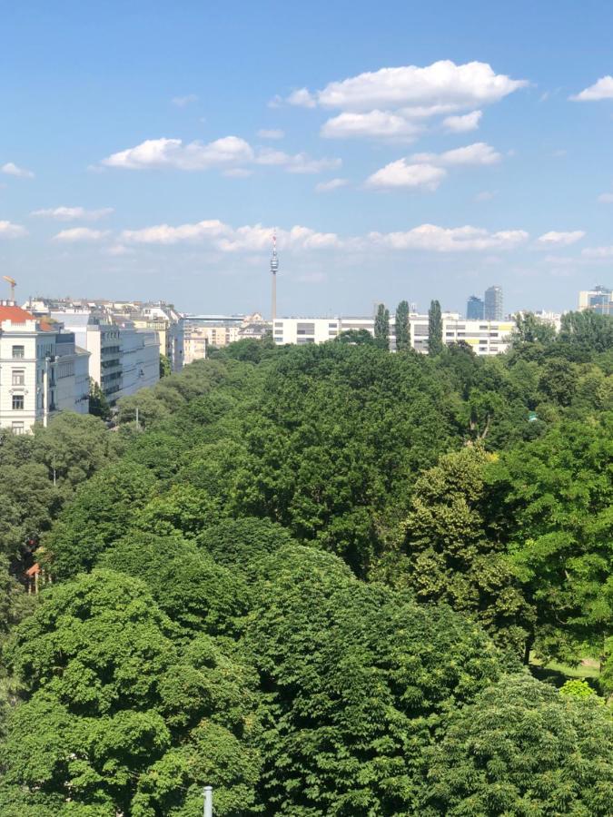 Augartenblick Penthaus 16 Apartment Wina Bagian luar foto