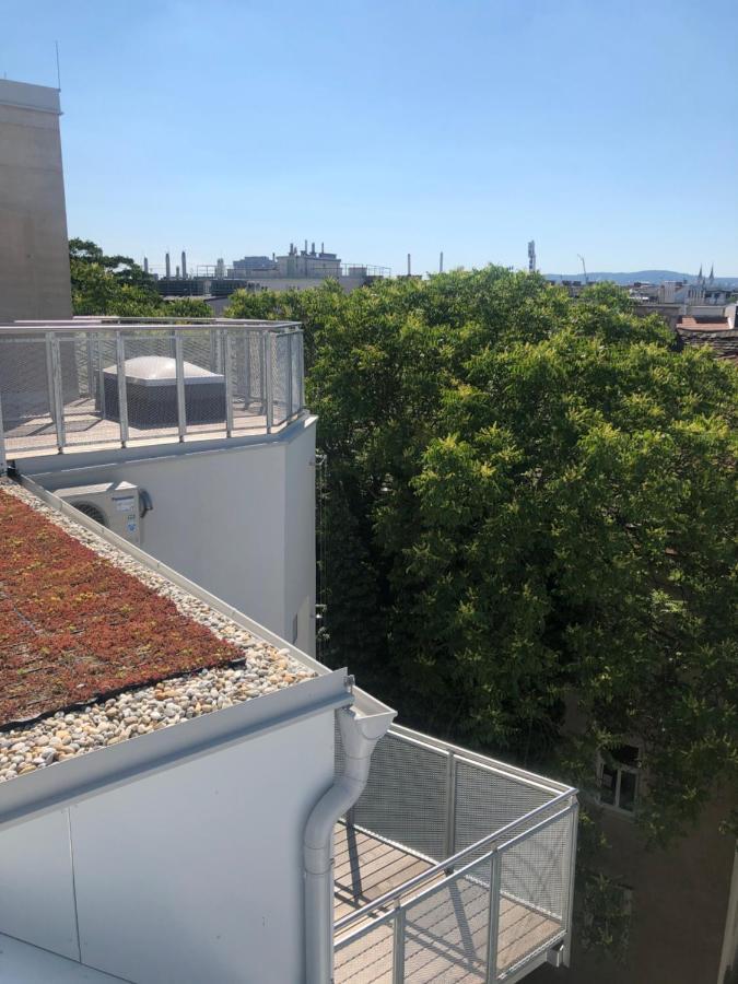 Augartenblick Penthaus 16 Apartment Wina Bagian luar foto