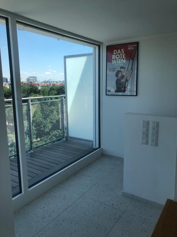 Augartenblick Penthaus 16 Apartment Wina Bagian luar foto