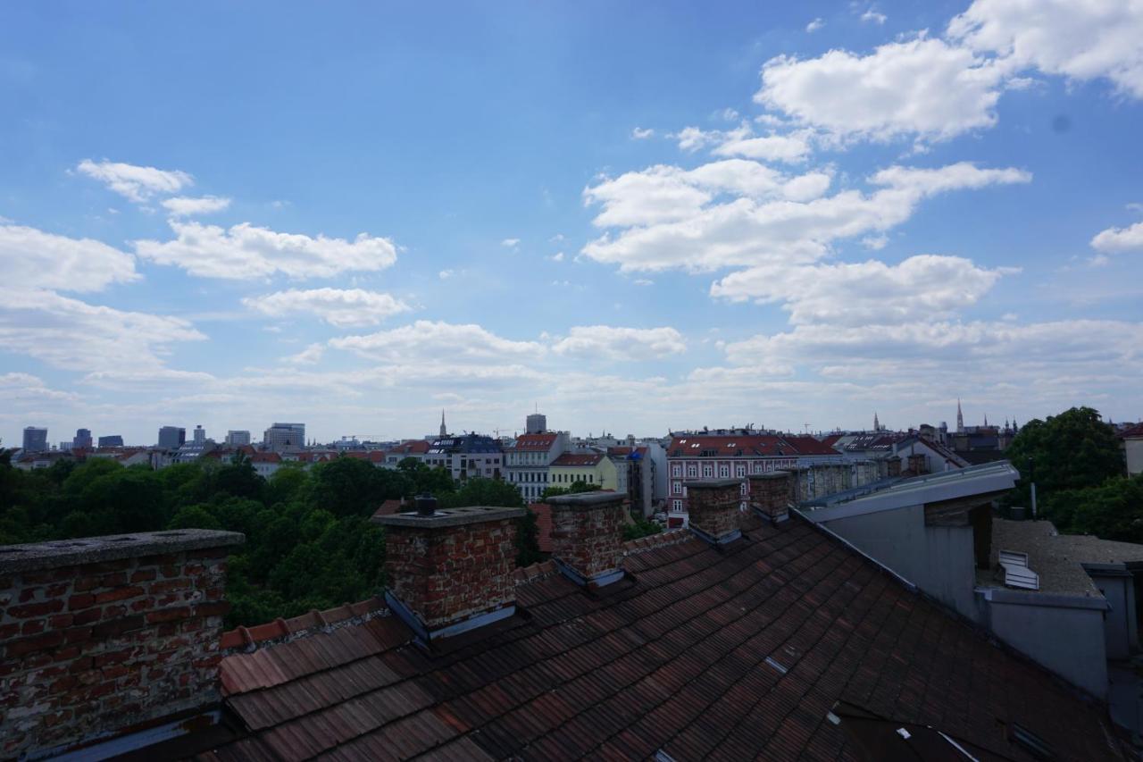 Augartenblick Penthaus 16 Apartment Wina Bagian luar foto