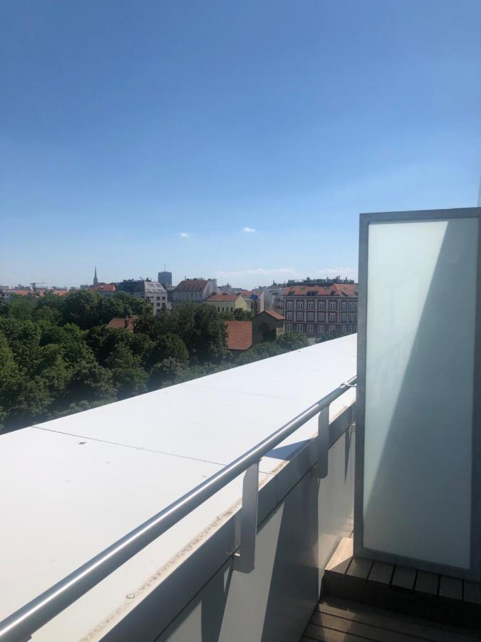 Augartenblick Penthaus 16 Apartment Wina Bagian luar foto