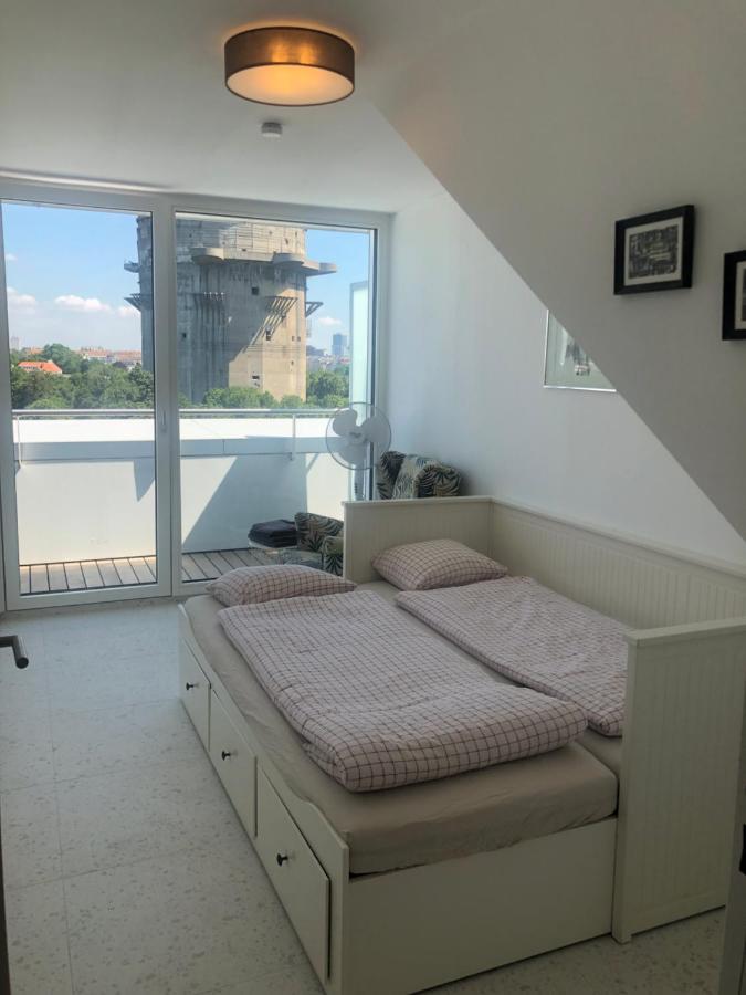 Augartenblick Penthaus 16 Apartment Wina Bagian luar foto