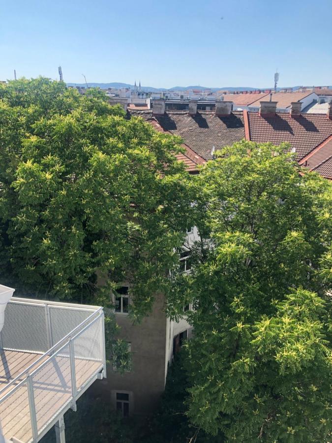 Augartenblick Penthaus 16 Apartment Wina Bagian luar foto